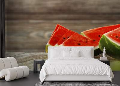 summer photo of watermelon  Wall mural