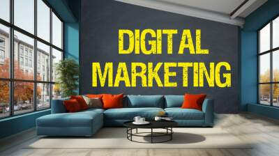 Digital Marketing Wall mural