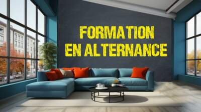 Formation en alternance Wall mural