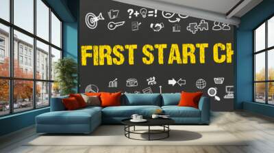 fresh start chapter one! Wall mural