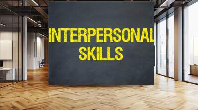 Interpersonal Skills	 Wall mural