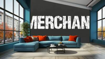 Merchandising  Wall mural