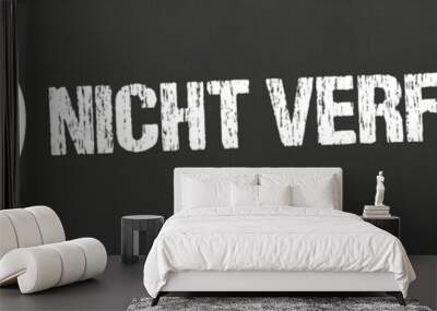 Nicht verfügbar! Wall mural