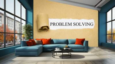 Problem Solving Wall mural