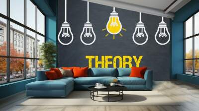 Theory Wall mural