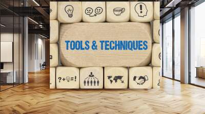 Tools & techniques Wall mural