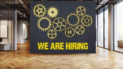 We are hiring Wall mural