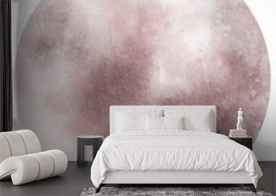 watercolor Moon Wall mural