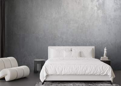 brushed grey wall texture background Wall mural