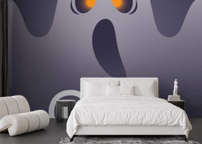 Ghost poster Wall mural