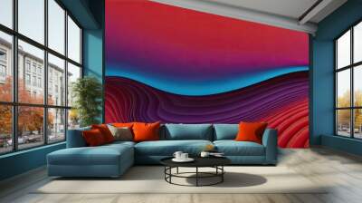 Abstract Swirling Gradient Wall mural