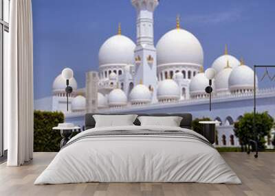 Sheikh Zayed Grand Mosque, Abu Dhabi, UAE Wall mural