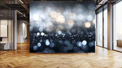 Abstract Background with White Light Blur Wall mural