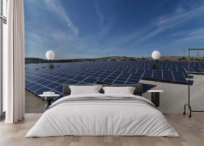 solar panels Wall mural