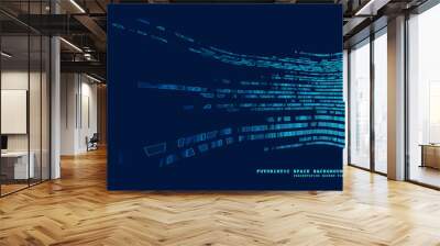 Abstract technology background Wall mural