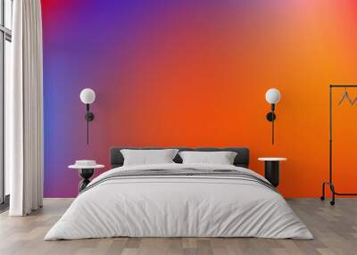 Abstract background colorful  Soft gradient with effect beautiful modern rainbow Wall mural