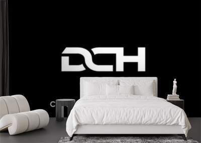 DCH Letter Initial Logo Design Template Vector Illustration	
 Wall mural