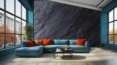 black stone Wall mural