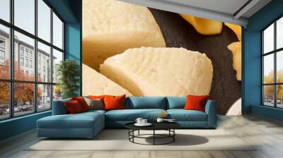 different kinds of cheese Wall mural