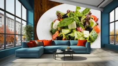 greek salad Wall mural