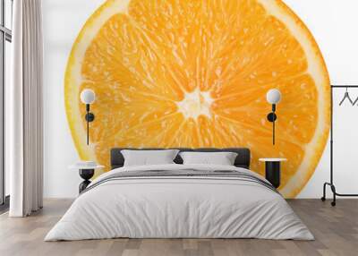 orange isolated.. Wall mural