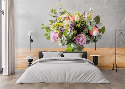 spring bouquet Wall mural