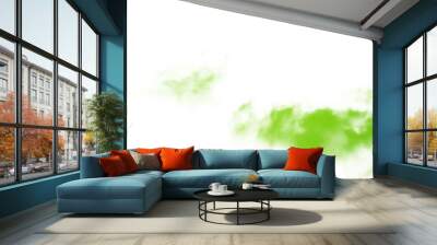 Green cloud Wall mural