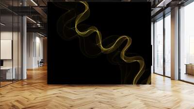 Abstract background design with golden lines banner design. eps 10 Wall mural