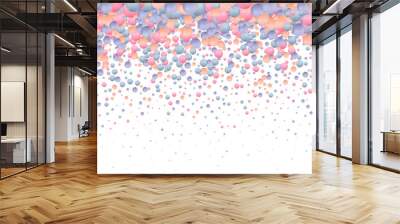 Colored geometric background. Template for presentation layout for advertising. Gift wrapping design. Decor element. eps 10 Wall mural