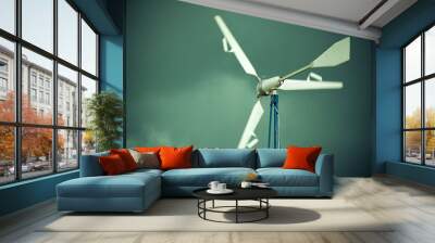 The wind generator Wall mural