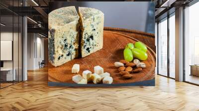 gorgonzola piccante italian blue cheese, made from unskimmed cow's milk Wall mural