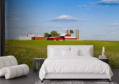 Traditional American Farm Wall mural