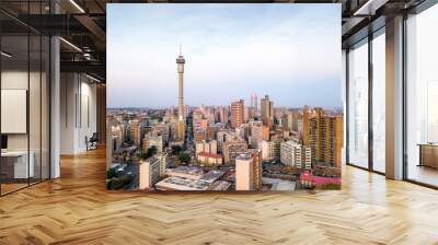 Downtown of Johannesburg, South Africa Wall mural