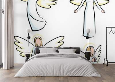 angels Wall mural