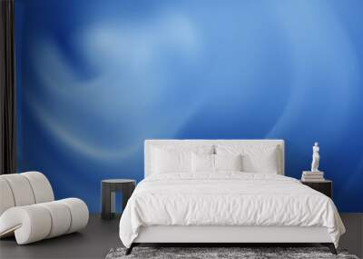 abstract blue background Wall mural