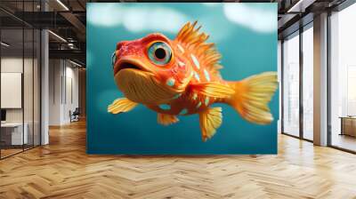 Funny fish    Wall mural