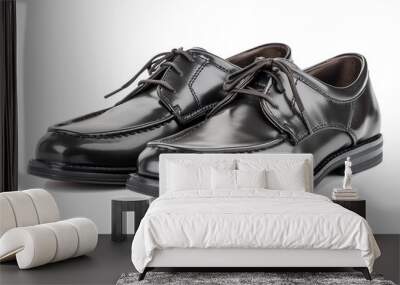 business shoes for menisolated on solid white background. Wall mural