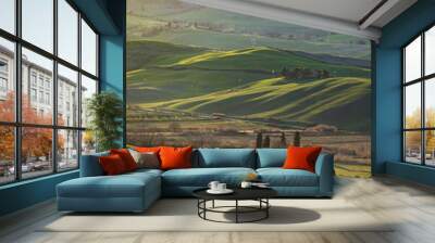 verdi colline Wall mural