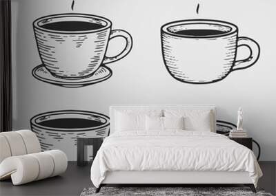 coffe cup Wall mural