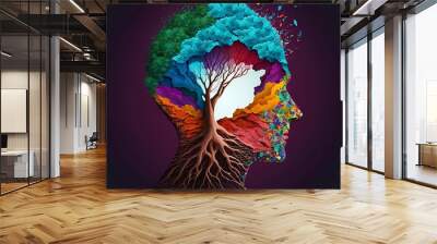 Think Tree Wall mural