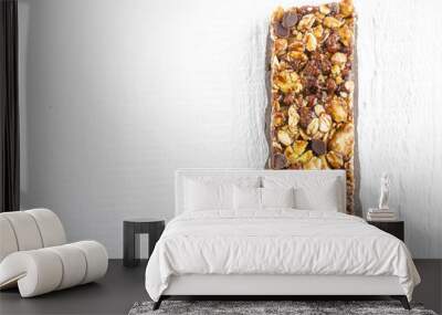 chocolate muesli bar Wall mural