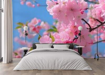 Spring background Wall mural