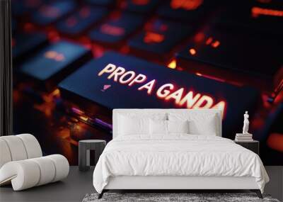 Prop agenda gaming device Wall mural