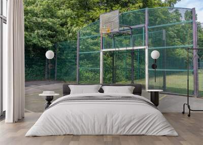 basketball court Wall mural