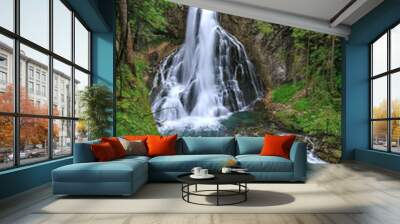 Golling waterfall near Golling in Salzburg county, Austria Wall mural