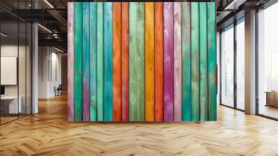 Wood texture background Wall mural