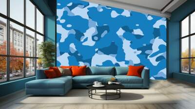 Military and army camouflage seamless pattern Wall mural