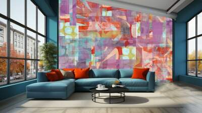 abstract colorful background Wall mural