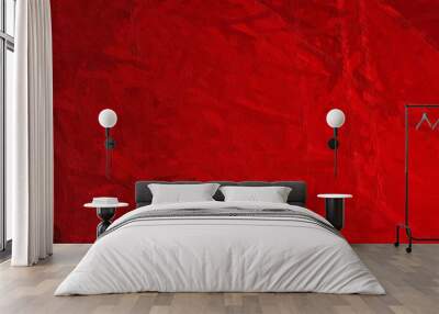 art red color pattern background Wall mural