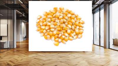 corn isolated on white background Wall mural